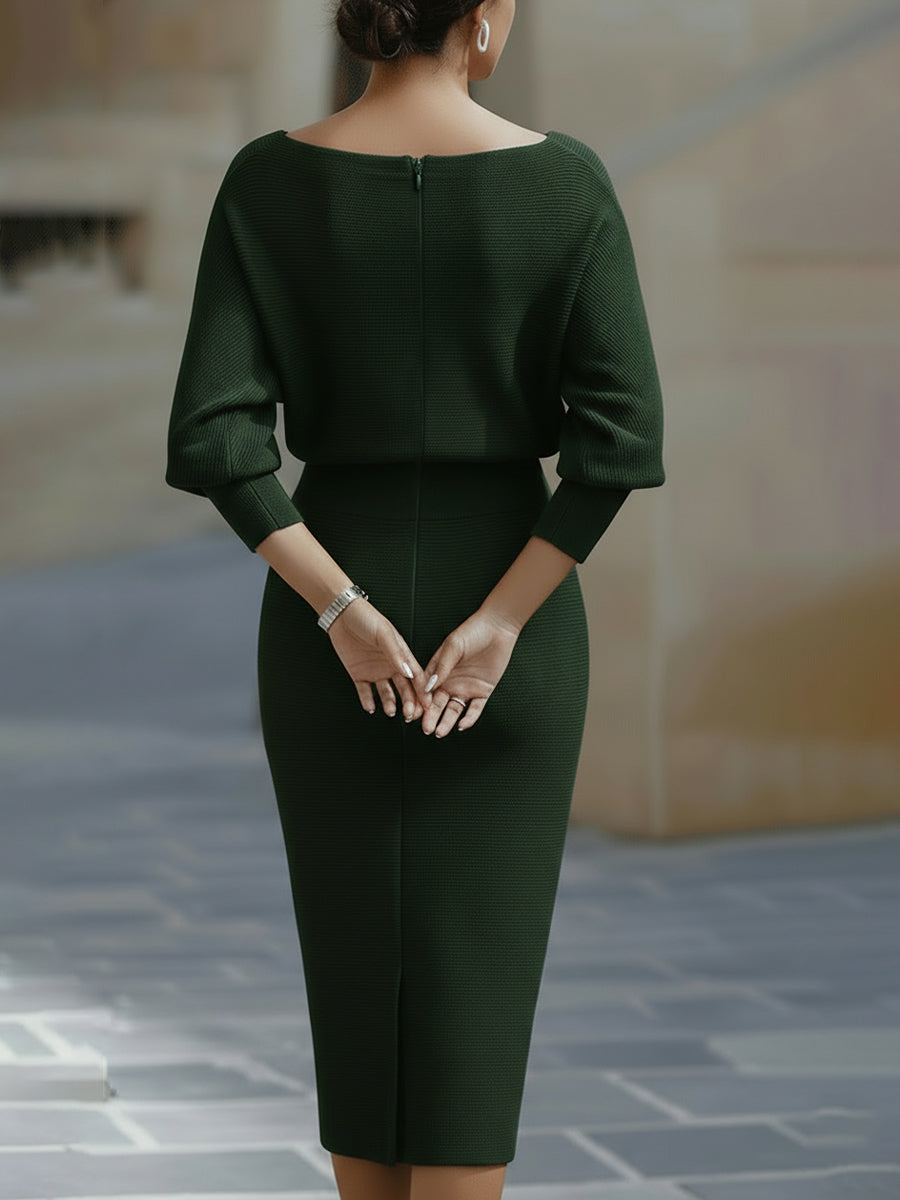 Ailany Vestido Midi de Lujo