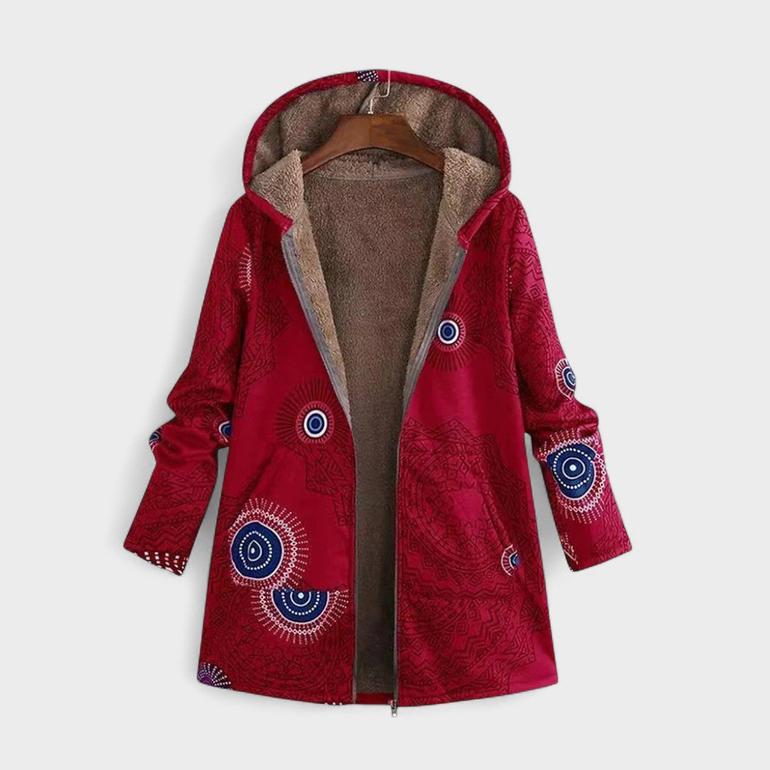 Aurora - Abrigo con capucha cálido y suave