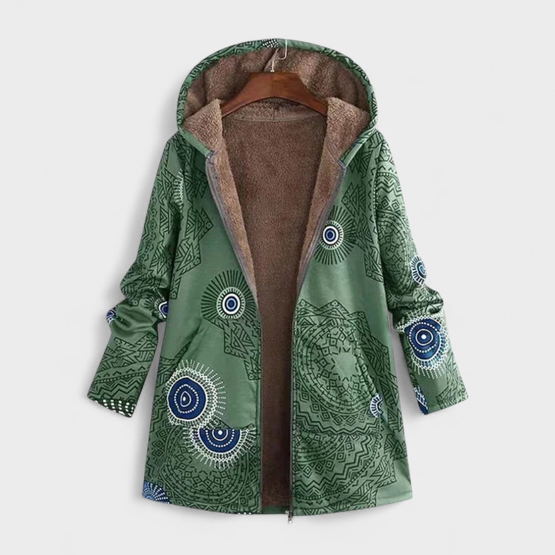 Aurora - Abrigo con capucha cálido y suave