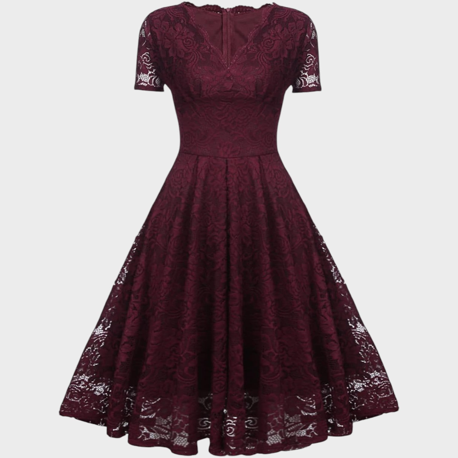 Ángeles - Vestido de Encaje Floral