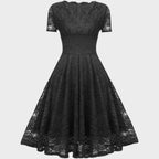 Ángeles - Vestido de Encaje Floral