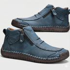 Alejandro - Botas de piel natural para hombres con cierre lateral