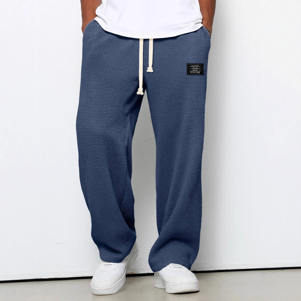 Andrés - Pantalones de Corte Relaxed Fit para Hombre