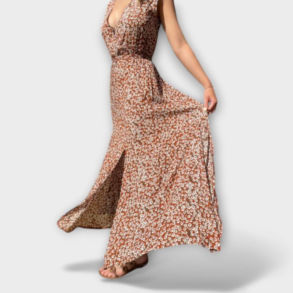 Alma - Vestido Maxi Boho de Ensueño