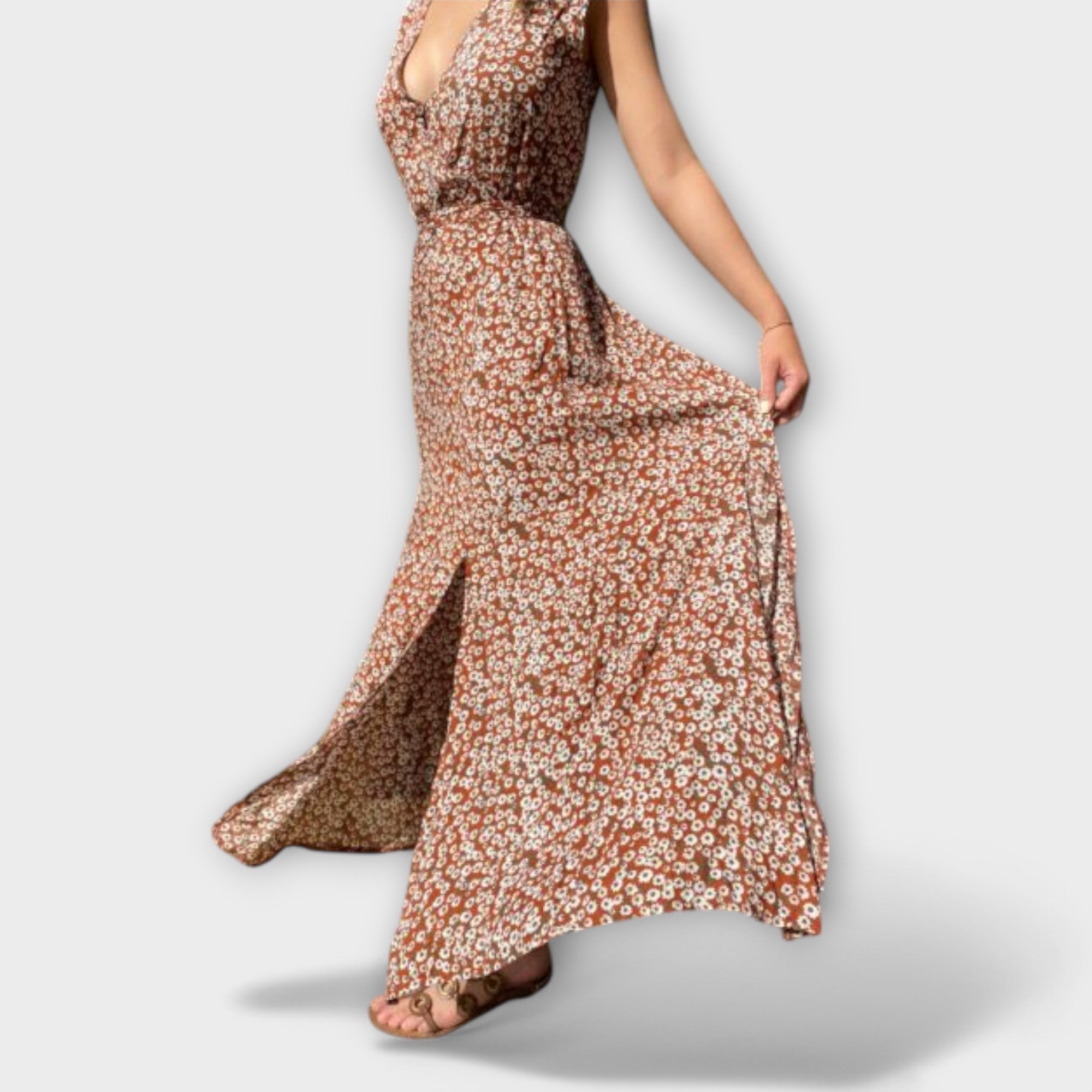 Alma - Vestido Maxi Boho de Ensueño
