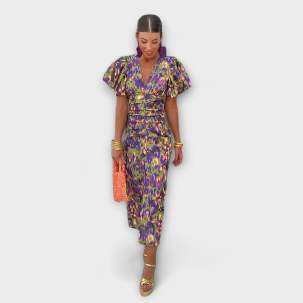 Amaya - Vestido elegante con escote en V