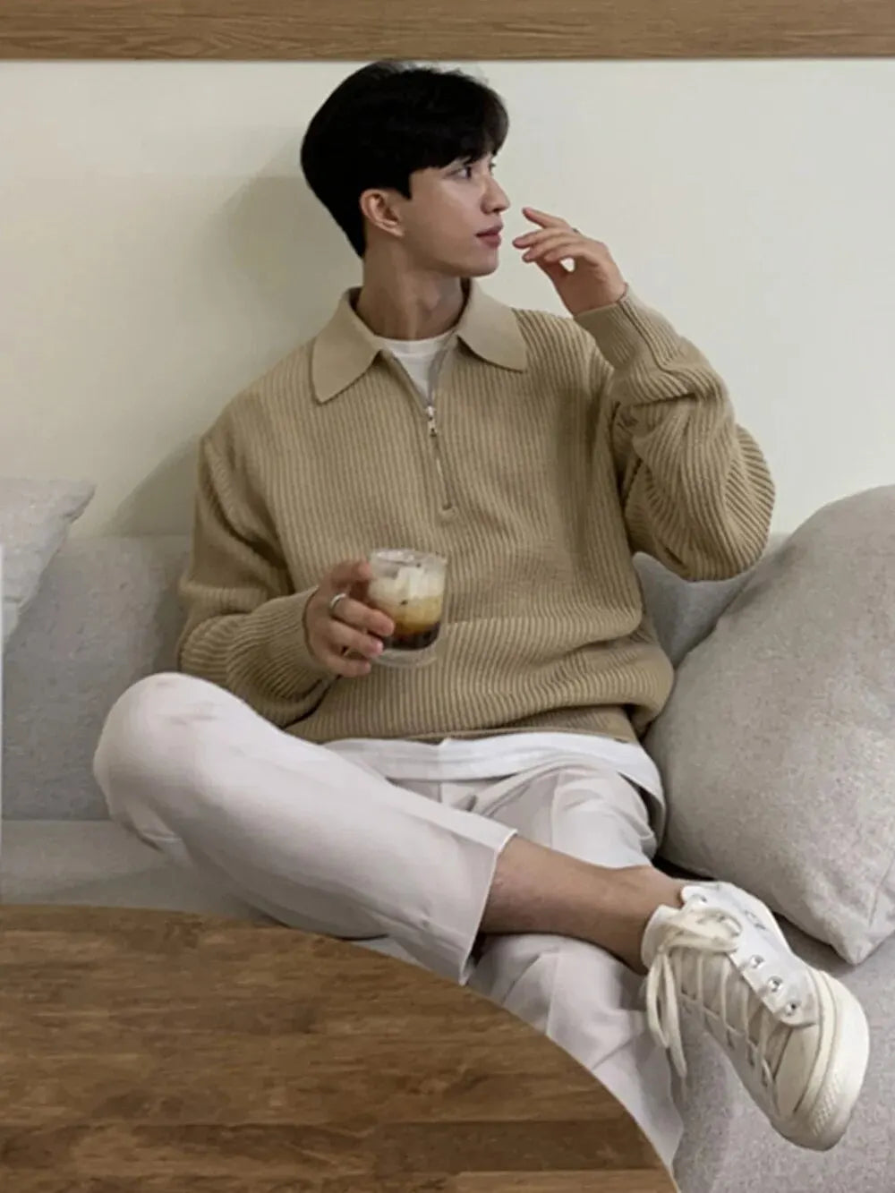 Alejandro | Jersey de punto informal.