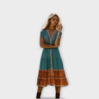 Araceli - Vestido Midi Boho