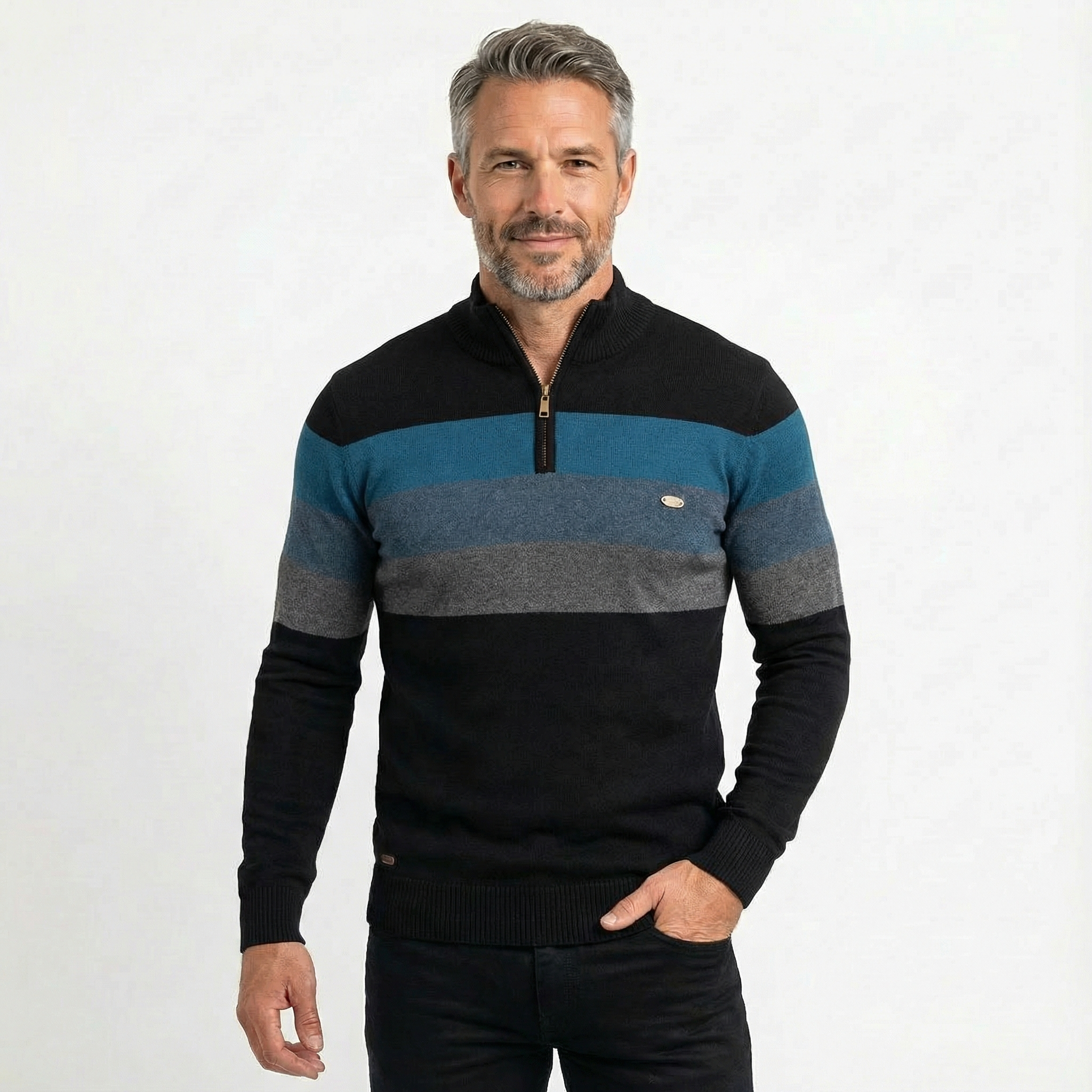 Álvaro | Suéter elegante con cuello alto