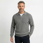 Adrián | Jersey tipo polo de punto casual