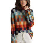 Alma | Jersey de cuello alto en 100% cachemir