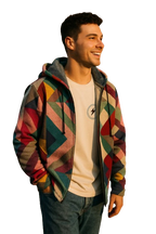 Aron | Cárdigan inspirado en el arte