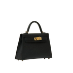 Amara | Bolso negro con detalles dorados