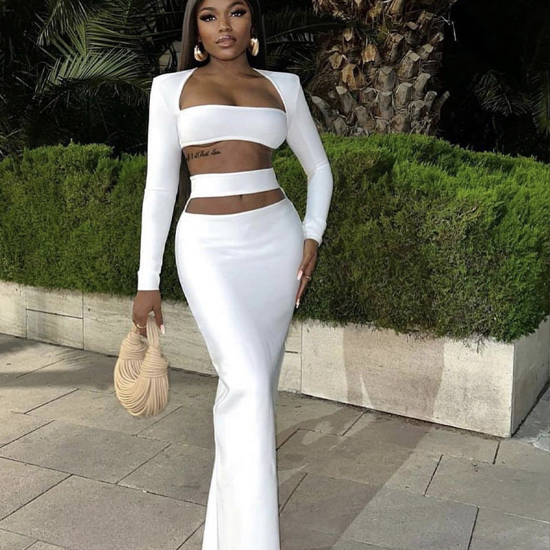 Aurelia – Vestido Elegante de Cintura Esculpida